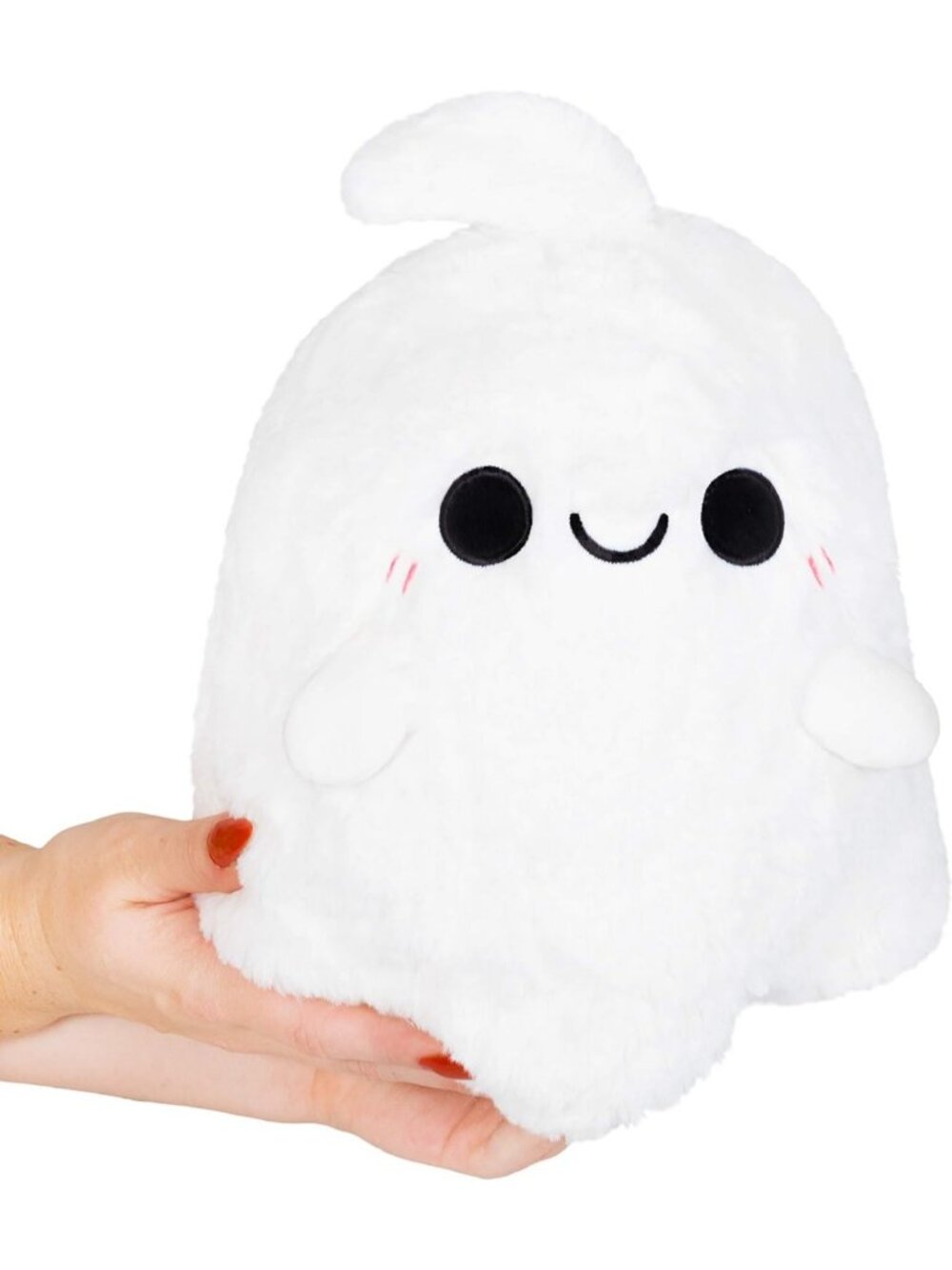 Mini Spooky Ghost Plush Toy - Soft Collectible Stuffed Animal - 9.5 in Halloween